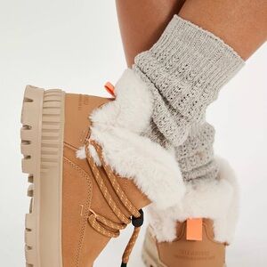 Free people Palladium Tan Boots